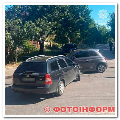 У Кропивницькому зіштовхнулися дві автівки (ФОТО)